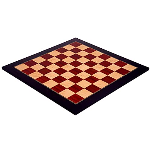 Schachbrett-Set, tragbares handgefertigtes Schachbrett aus Holz, authentisches Schachbrett aus Palisander, professionelles Turnierschachbrett, nur 18,8 x 18,8 x 0,47 Zoll Schachspiele von UGKSBDVJK