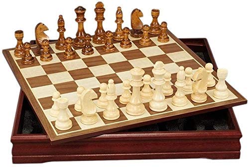 Schachspiele und -bretter, komplett mit Figuren – Hochwertiges Brett, Figuren, Qualität, langlebig von UGKSBDVJK