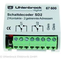 UHLENBROCK 67600 SD2 Schaltdecoder von UHLENBROCK