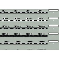 UHLENBROCK 69093 Track-Control Folie Signal-Symbole von UHLENBROCK