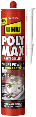 UHU Poly Max® 10 SEK Sofort Power Montagekleber 47230 440g von UHU