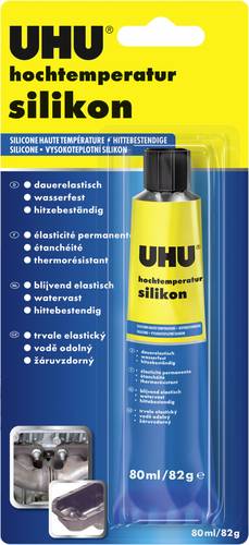 UHU Silikon Herstellerfarbe Schwarz 46735 80ml von UHU