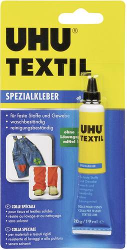 UHU TEXTIL Spezialkleber 48665 20g von UHU