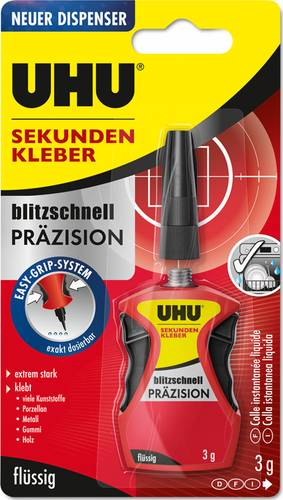 UHU blitzschnell PRÄZISION Sekundenkleber 34340 3g von UHU