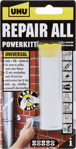 UHU 49040 repair all powerkitt Klebstoff-Knetmasse 60g von UHU