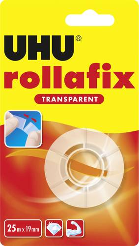 UHU rollafix refill 36945 Klebeband Transparent (L x B) 25m x 19mm von UHU