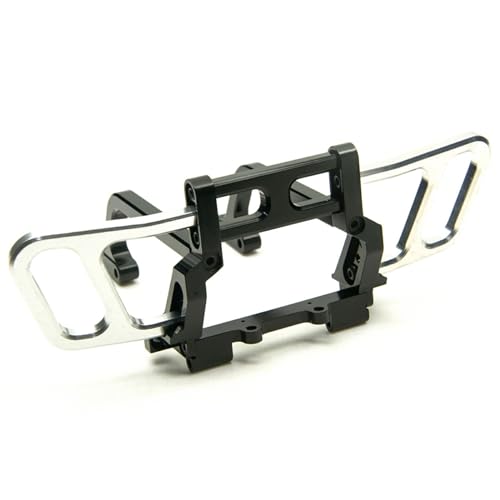 UIKEEYUIS 1 stücke Aluminium Legierung Front Stoßstange Für 1/10 Wraith Crawler Tragen beständig RC Auto Zubehör Ersatz Teile RC Upgrade Teil, Schwarz von UIKEEYUIS