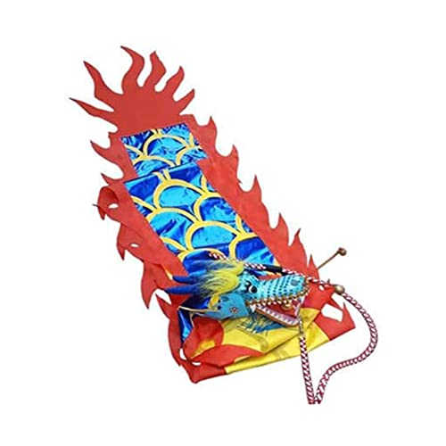 UINGBPXT Drachen Tanz Requisiten 3d Bunte Drachen Seide Festival Tanz Drache Requisiten Für Fitness Drachen Traditionelle Leistung Nationalen Chinesischen Drachen Tanz Wunderbare von UINGBPXT