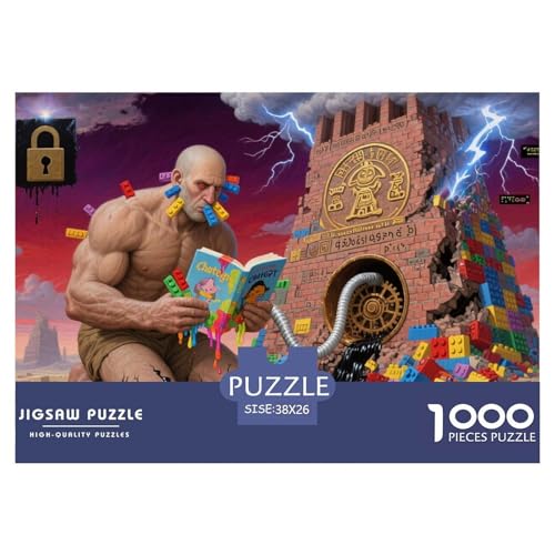 1000-Teile Mythen und Märchen Geschicklichkeitsspiel Mythen und Märchen Puzzles Für Erwachsen Lernspiel Premium Quality Geschenke Für Erwachsene Und Kinder Ab 14 Jahren 38x26cm/1000pcs 1000-Teile Mythen und Märchen Geschicklichkeitsspiel Mythen und Märchen Puzzles Für Erwachsen Lernspiel Premium Quality Geschenke Für Erwachsene Und Kinder Ab 14 Jahren 38x26cm/1000pcs von UJSDVNNJJ