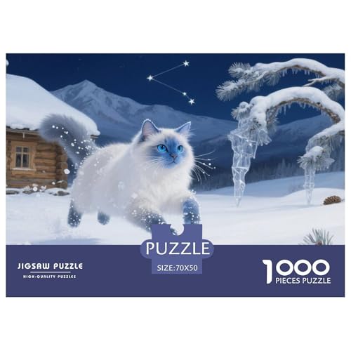 1000-teilige Haustier Katze Geschicklichkeitsspiel Muppet Puzzles Für Erwachsen Lernspiel Premium Quality Geschenke Für Erwachsene Und Kinder Ab 14 Jahren 70x50cm/1000pcs 1000-teilige Haustier Katze Geschicklichkeitsspiel Muppet Puzzles Für Erwachsen Lernspiel Premium Quality Geschenke Für Erwachsene Und Kinder Ab 14 Jahren 70x50cm/1000pcs von UJSDVNNJJ