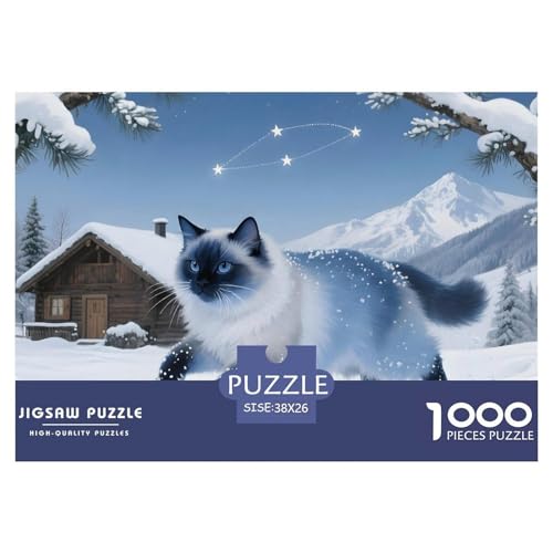 1000-teilige Haustier Katze Geschicklichkeitsspiel Muppet Puzzles Für Erwachsen Lernspiel Premium Quality Stress Abbauen Für Die Ganze Familie 38x26cm/1000pcs 1000-teilige Haustier Katze Geschicklichkeitsspiel Muppet Puzzles Für Erwachsen Lernspiel Premium Quality Stress Abbauen Für Die Ganze Familie 38x26cm/1000pcs von UJSDVNNJJ