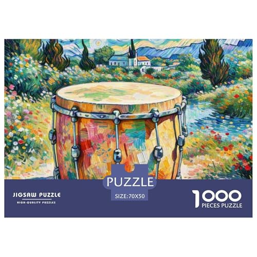 1000-teilige Trommel Geschicklichkeitsspiel Puzzles Für Erwachsen Herausforderung Spielzeug Premium Quality Geschenke Für Die Ganze Familie 70x50cm/1000pcs 1000-teilige Trommel Geschicklichkeitsspiel Puzzles Für Erwachsen Herausforderung Spielzeug Premium Quality Geschenke Für Die Ganze Familie 70x50cm/1000pcs von UJSDVNNJJ