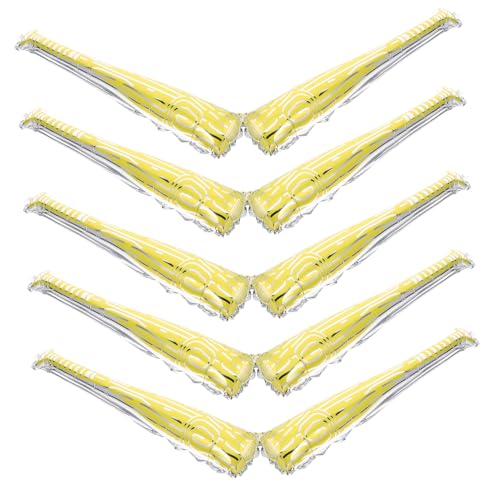 UKCOCO 10 Stück Aufblasbare Baseball Schläger Gelb Leichte Party Cheer Sticks Wiederverwendbar Vielseitig Einsetzbar als Foto Requisiten Karnevalspreise und Sport Cheer Accessoires UKCOCO 10 Stück Aufblasbare Baseball Schläger Gelb Leichte Party Cheer Sticks Wiederverwendbar Vielseitig Einsetzbar als Foto Requisiten Karnevalspreise und Sport Cheer Accessoires von UKCOCO