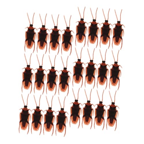 UKCOCO 100 Stück Realistische Fake Kakerlaken Kunststoff Insekten für Halloween Aprilscherz Streiche Partydeko Täuschend Echte Attrappen zum Erschrecken und Spaß Haben UKCOCO 100 Stück Realistische Fake Kakerlaken Kunststoff Insekten für Halloween Aprilscherz Streiche Partydeko Täuschend Echte Attrappen zum Erschrecken und Spaß Haben von UKCOCO