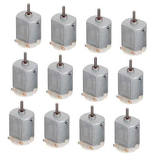 UKCOCO 12 Stück Teiliges Mini Dc Motor Mikro Gleichstrommotor für Spielzeugauto und Mini Rostfrei Verschleißfest Kompakt Einfache Montage Vielseitig Einsetzbar für DIY Projekte UKCOCO 12 Stück Teiliges Mini Dc Motor Mikro Gleichstrommotor für Spielzeugauto und Mini Rostfrei Verschleißfest Kompakt Einfache Montage Vielseitig Einsetzbar für DIY Projekte von UKCOCO