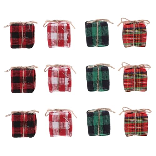 UKCOCO 12 Stück Teiliges Mini Geschenkbox aus Langlebigem und Dekorative Weihnachtsdeko für Puppenhäuser Tisch und Partyaccessoire Festliche Geschenkboxen in Rotweiß Rotgrün Rot Schwarz UKCOCO 12 Stück Teiliges Mini Geschenkbox aus Langlebigem und Dekorative Weihnachtsdeko für Puppenhäuser Tisch und Partyaccessoire Festliche Geschenkboxen in Rotweiß Rotgrün Rot Schwarz von UKCOCO