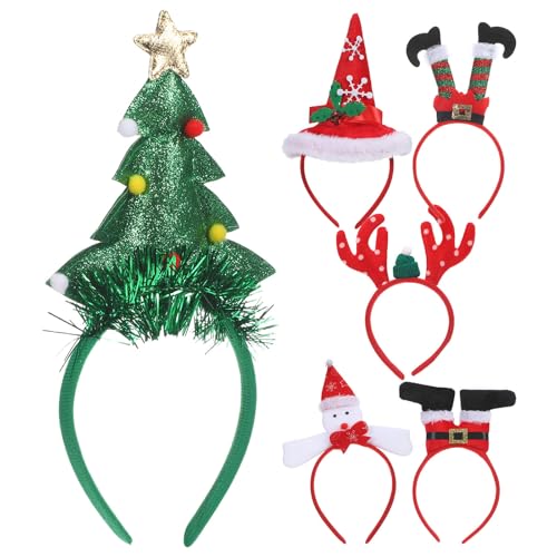 UKCOCO 12-teiliges Weihnachts-stirnband-set: Rentier-geweih-haarreifen – Festliche Kopfbedeckung für Weihnachtsfeiern, Familientreffen – Süße Weihnachtsdekoration UKCOCO 12-teiliges Weihnachts-stirnband-set: Rentier-geweih-haarreifen – Festliche Kopfbedeckung für Weihnachtsfeiern, Familientreffen – Süße Weihnachtsdekoration von UKCOCO