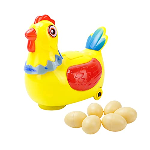 UKCOCO 1Satz Hühnerei Elektrische Henne Legt Ei für Interaktives mit Bunten Eiern Lustiges und Lehrreiches Design aus Umweltfreundlichem Material für Jungen UKCOCO 1Satz Hühnerei Elektrische Henne Legt Ei für Interaktives mit Bunten Eiern Lustiges und Lehrreiches Design aus Umweltfreundlichem Material für Jungen von UKCOCO