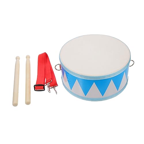 UKCOCO 1Satz Orff Percussion Snare Drum Doppelseitige Kleine Trommel für Musikausbildung Blaue Farbe Fördert Rhythmusgefühl und Kreativität UKCOCO 1Satz Orff Percussion Snare Drum Doppelseitige Kleine Trommel für Musikausbildung Blaue Farbe Fördert Rhythmusgefühl und Kreativität von UKCOCO