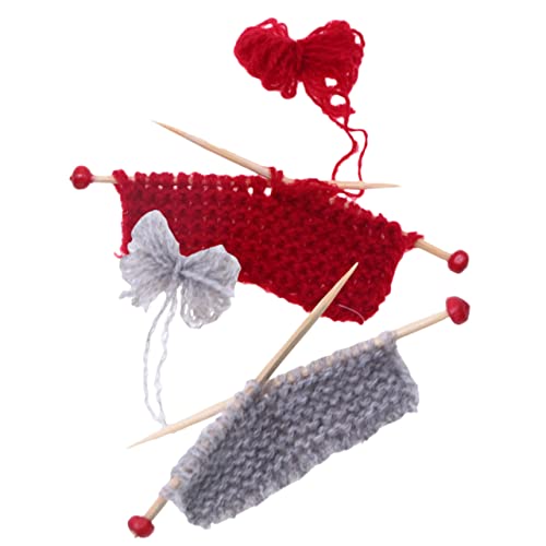 UKCOCO 2 Stück Miniatur Strickpullover Modell Teiliges Rot Langlebige Puppenhaus Deko Realistische Miniatur Ornamente für Puppenstuben und Mikro Landschaften Vielseitig Einsetzbar UKCOCO 2 Stück Miniatur Strickpullover Modell Teiliges Rot Langlebige Puppenhaus Deko Realistische Miniatur Ornamente für Puppenstuben und Mikro Landschaften Vielseitig Einsetzbar von UKCOCO