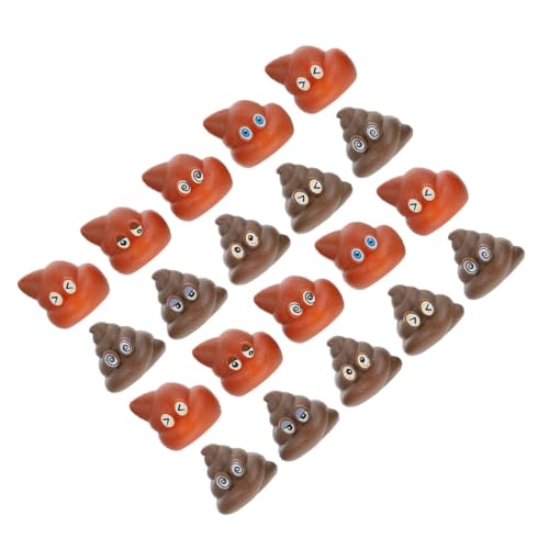 UKCOCO 20 Stück Teiliges Lustiger Fake Poop Spielzeuge Realistische Streichrequisiten für Witzige Party Accessoires für Geburtstage Halloween Aprilscherze und Stressabbau UKCOCO 20 Stück Teiliges Lustiger Fake Poop Spielzeuge Realistische Streichrequisiten für Witzige Party Accessoires für Geburtstage Halloween Aprilscherze und Stressabbau von UKCOCO