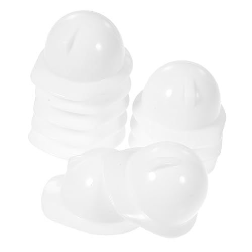 UKCOCO 20 Stück Teiliges Miniatur Sicherheitshelme aus Robustem Kunststoff Leichte Mini Bauhelme als Puppen und Haustierdekoration für Party und DIY Kostümzubehör in Weiß UKCOCO 20 Stück Teiliges Miniatur Sicherheitshelme aus Robustem Kunststoff Leichte Mini Bauhelme als Puppen und Haustierdekoration für Party und DIY Kostümzubehör in Weiß von UKCOCO
