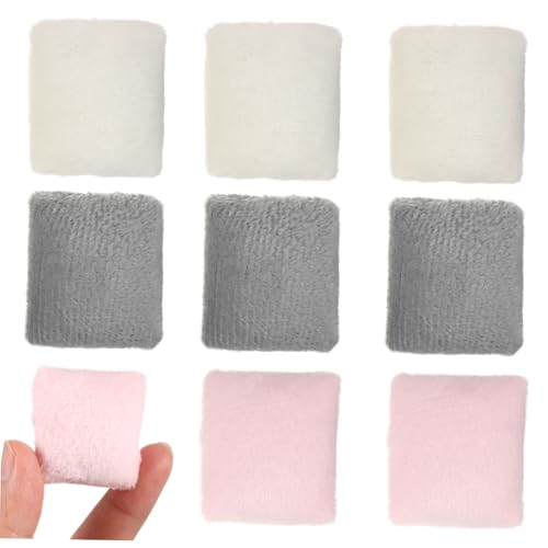 UKCOCO 9 Stück Teiliges Miniatur Puppenhaus Dekokissen aus Weichem Plüsch Detailgetreu Gestaltete Mini Sofakissen in Rosa Beige und Vielseitige Mini Hausdeko für Realistische UKCOCO 9 Stück Teiliges Miniatur Puppenhaus Dekokissen aus Weichem Plüsch Detailgetreu Gestaltete Mini Sofakissen in Rosa Beige und Vielseitige Mini Hausdeko für Realistische von UKCOCO