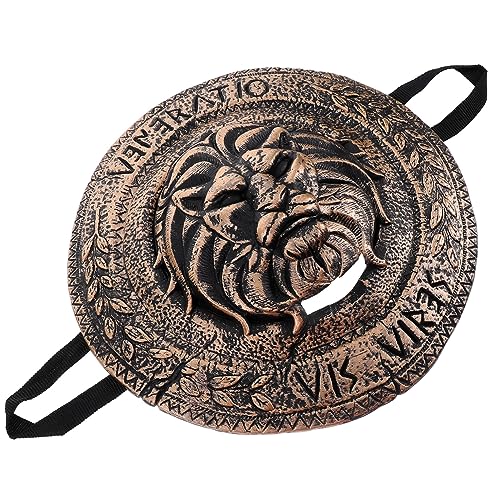 UKCOCO Cosplay Schild aus Kunststoff Langlebig Leicht Robust Mittelalterlicher Schild für Halloween Kostüm und Festival als Requisit und Dekoration UKCOCO Cosplay Schild aus Kunststoff Langlebig Leicht Robust Mittelalterlicher Schild für Halloween Kostüm und Festival als Requisit und Dekoration von UKCOCO