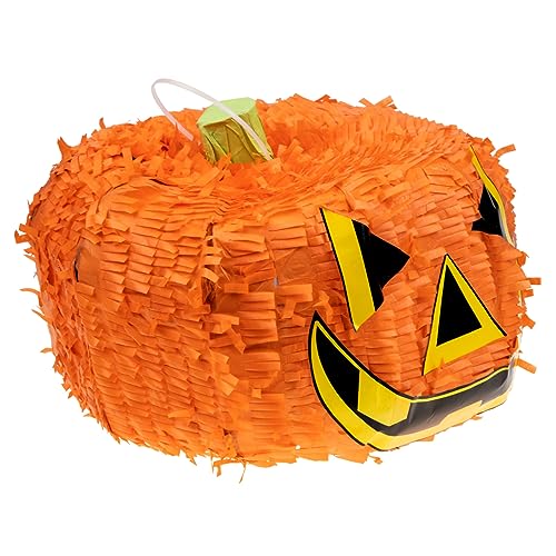 UKCOCO Faltbare Halloween Pinata aus Kürbisform Partydeko für Süßigkeitenfüllung Lustiges Partyspiel Spaßaktivität Festtagsdekoration UKCOCO Faltbare Halloween Pinata aus Kürbisform Partydeko für Süßigkeitenfüllung Lustiges Partyspiel Spaßaktivität Festtagsdekoration von UKCOCO