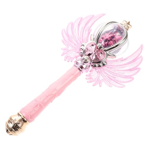 UKCOCO Leuchtender Musikalischer Feenstab für Mädchen mit Hellen Lichteffekten Interaktivem für Rollenspiele Rosa Prinzessin Zauberstab für Partys und Cosplay UKCOCO Leuchtender Musikalischer Feenstab für Mädchen mit Hellen Lichteffekten Interaktivem für Rollenspiele Rosa Prinzessin Zauberstab für Partys und Cosplay von UKCOCO