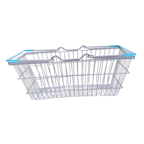 UKCOCO Mini Einkaufswagen für Kleiner Stabiler Eisenkorb mit Griff Robustes Miniatur für Jungen und Mädchen Dekoration für Puppenhaus und Partygeschenke UKCOCO Mini Einkaufswagen für Kleiner Stabiler Eisenkorb mit Griff Robustes Miniatur für Jungen und Mädchen Dekoration für Puppenhaus und Partygeschenke von UKCOCO