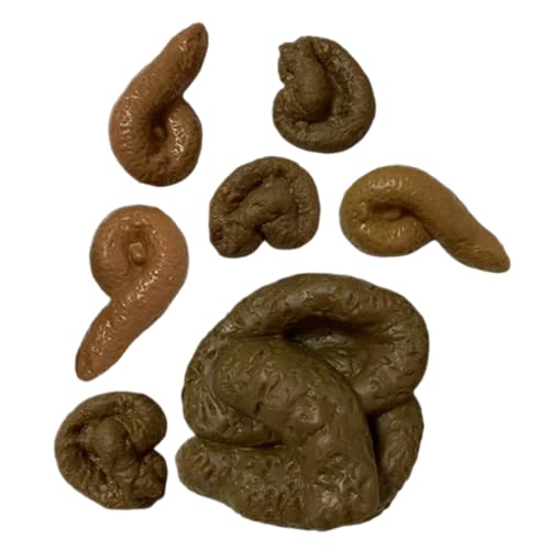 UKCOCO Prank Poop Teilig Realistische Kunststoff Fake Kackhaufen Scherzartikel Vielseitig für Aprilscherz Halloween Party Deko und Foto Requisiten UKCOCO Prank Poop Teilig Realistische Kunststoff Fake Kackhaufen Scherzartikel Vielseitig für Aprilscherz Halloween Party Deko und Foto Requisiten von UKCOCO