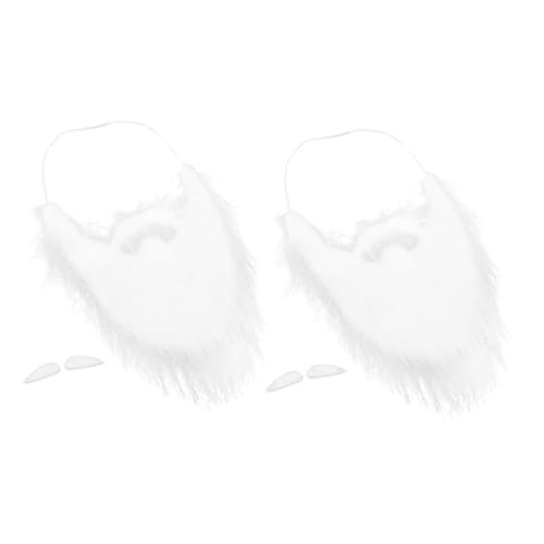 UKCOCO Santa Claus Kostüm Teilig mit Verstellbarem Langflorigem Realistischem und Klebbaren Augenbrauen für Männer DIY Stylbar für Weihnachts Cosplay und Partyzubehör UKCOCO Santa Claus Kostüm Teilig mit Verstellbarem Langflorigem Realistischem und Klebbaren Augenbrauen für Männer DIY Stylbar für Weihnachts Cosplay und Partyzubehör von UKCOCO