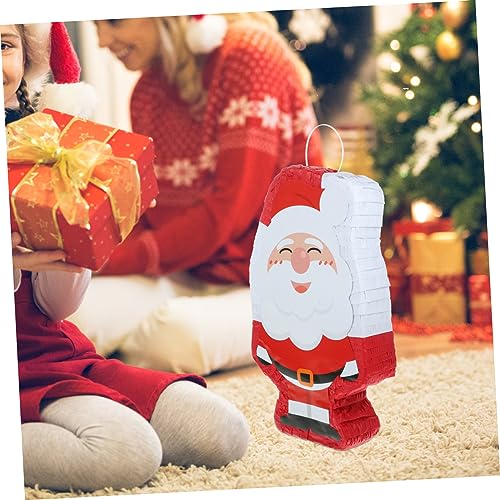 UKCOCO Santa Claus Pinata Papier Dekoration Candy Füllbar Weihnachtsdeko Partyspiel Festliche Ornament für Kindergeburtstag Weihnachtsfeier UKCOCO Santa Claus Pinata Papier Dekoration Candy Füllbar Weihnachtsdeko Partyspiel Festliche Ornament für Kindergeburtstag Weihnachtsfeier von UKCOCO