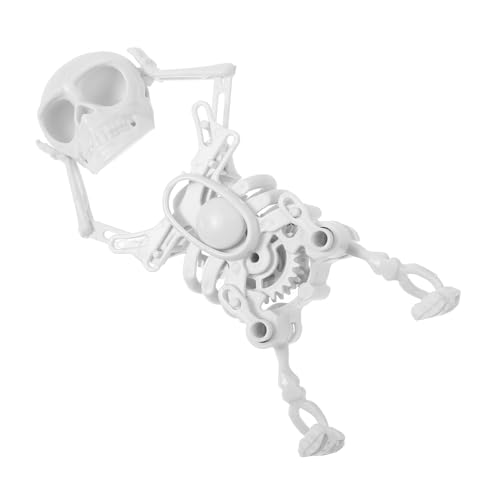 UKCOCO Tanzendes Skelett Halloween Party Deko Weiß Windup Mechanisch Langlebig Leicht Tragbar Lustige Druck Figur für Teens Erwachsene UKCOCO Tanzendes Skelett Halloween Party Deko Weiß Windup Mechanisch Langlebig Leicht Tragbar Lustige Druck Figur für Teens Erwachsene von UKCOCO