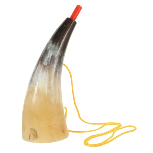 UKCOCO Viking Horn Piraten Cosplay Requisit Realistisches Blasbares Hörner Accessoire für Halloween Kostüm Party und Bühnenauftritte Zufällige Farbe Zufällige Farbe UKCOCO Viking Horn Piraten Cosplay Requisit Realistisches Blasbares Hörner Accessoire für Halloween Kostüm Party und Bühnenauftritte Zufällige Farbe Zufällige Farbe von UKCOCO