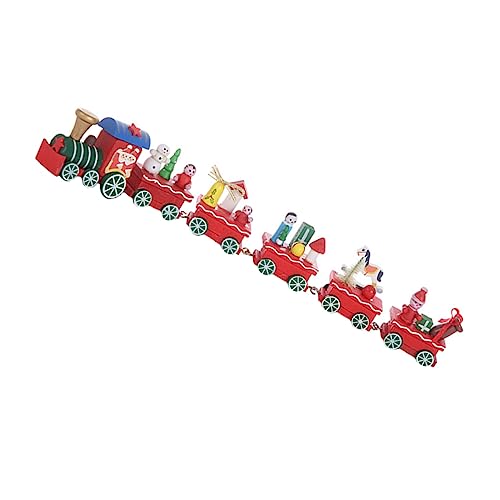 UKCOCO Weihnachtsdeko Holz Zug Teilig Festliche Eisenbahn Deko für Tisch Fenster Weihnachtsfeier Partydekoration Geschenkidee UKCOCO Weihnachtsdeko Holz Zug Teilig Festliche Eisenbahn Deko für Tisch Fenster Weihnachtsfeier Partydekoration Geschenkidee von UKCOCO