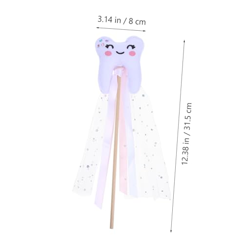 UKCOCO Zahnförmiger Feenstab mit Band Leichter Engel Zauberstab für Einzigartiges Party Cosplay Requisit Dekoratives Kostümzubehör für Hochzeit und Aufführung Tragbarer Rosa Zauberstab UKCOCO Zahnförmiger Feenstab mit Band Leichter Engel Zauberstab für Einzigartiges Party Cosplay Requisit Dekoratives Kostümzubehör für Hochzeit und Aufführung Tragbarer Rosa Zauberstab von UKCOCO