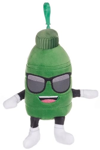 Lemon Lime Energy Drink Stofftier Bagclip 15,2 cm Green Energy Schlüsselanhänger Plüsch von UKToyworld