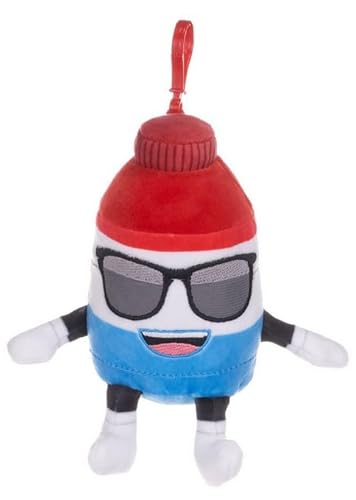 Stripy Energy Drink Plush Bagclip 15,2 cm Schlüsselanhänger Ice Pop Plüsch von UKToyworld