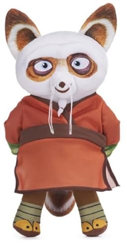 UKToyworld Kung Fu Panda 4 Master Shifu Plüsch 30 cm Kung Fu Master Shifu Plüschtier 30 cm von UKToyworld