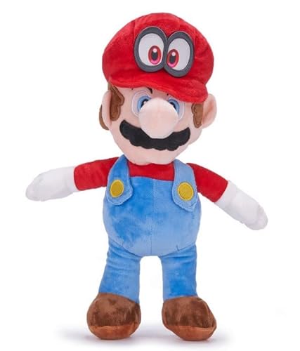 UKToyworld Mario Kart Super Mario Luigi Princess Pfirsich weiches Plüschtier Mario Eyes von UKToyworld