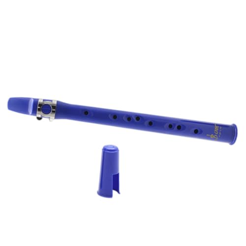 ULDIGI 1 Satz Saxophon Mini-Recorder Kinderspielzeug Kinder Spielset Kinderinstrumente Musikspielzeug Für Kinder Mini-Spielzeug Kinderrekorder Blockflöte Musikinstrument Blue Abs-Harz von ULDIGI