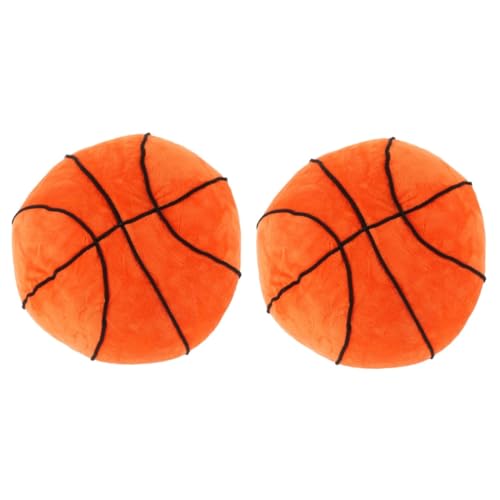 ULDIGI 2St Plüsch-Basketballspielzeug Tierkissen Basketball-Plüschtiere Kinderspielzeug Spielzeuge Kinderbasketballkissen Basketball für Kleinkinder von 1 bis 3 Jahren PP Baumwolle von ULDIGI