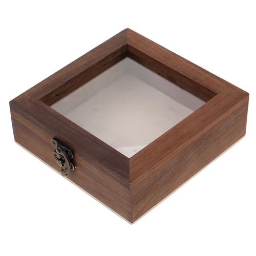 Muster Vitrine Uhrenboxen Fall Modell Vitrine Ausstellungsstand Wand Vitrine Etui Vitrine Mit Rahmen Aus Jersey Shadowbox Vitrine Boxen Zur Aufbewahrung Light Brown Acryl ULTECHNOVO von ULTECHNOVO