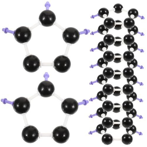 ULTECHNOVO 1 Satz Carbon 60-Modell Wissenschaftliches Lernspielzeug Lehrmittel Für Die Molekulare Struktur Atom Bausatz Molekularküche-kit Elektrosatz Wissenschafts-kit Modelle Plastik von ULTECHNOVO