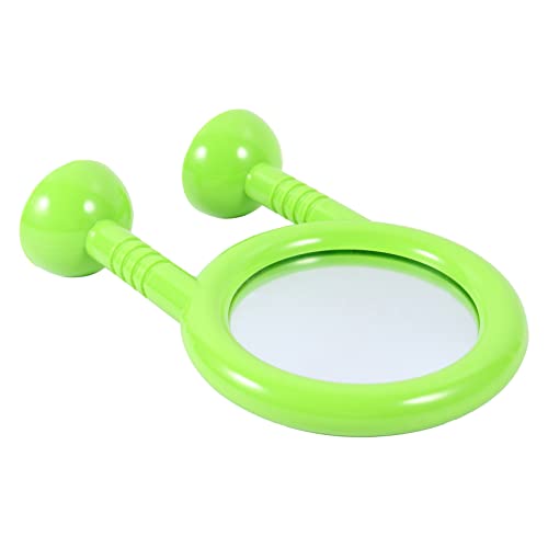 ULTECHNOVO 1Stk konvexe Linse für kinderspielzeug Concave mirror Kid toy konkaver Spiegel Kindergartenspielzeug für wissenschaftliche Experimente Glas Green von ULTECHNOVO