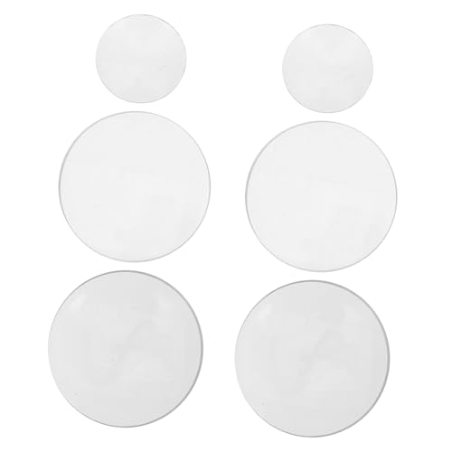 ULTECHNOVO 6 Stück Teiliges Doppelkonvexe Glaslinsen Durchmesser Brennweite Poliertes Optisches Glas für Laborwissenschaftliche Experimente und Demonstrationen ULTECHNOVO 6 Stück Teiliges Doppelkonvexe Glaslinsen Durchmesser Brennweite Poliertes Optisches Glas für Laborwissenschaftliche Experimente und Demonstrationen von ULTECHNOVO