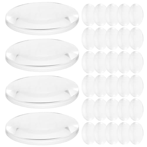 ULTECHNOVO 60 Stück Teiliges Bikonvexes Linsenset Transparent Optische Linsen für Physikunterricht Mittelschule Leicht Zu Reinigen Kompaktes Design für Diy-projekte und Experimente ULTECHNOVO 60 Stück Teiliges Bikonvexes Linsenset Transparent Optische Linsen für Physikunterricht Mittelschule Leicht Zu Reinigen Kompaktes Design für Diy-projekte und Experimente von ULTECHNOVO