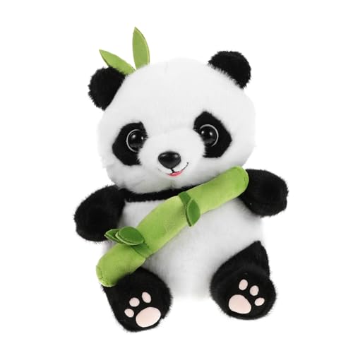 ULTECHNOVO Panda-Puppe Skurrile Autoverzierung Zubehör Für Die Autodekoration Riesenpanda Stofftier Gefülltes Panda- Kawaii-puppenzubehör Cartoon-Puppe-Ornament Kuscheltiere Plüsch von ULTECHNOVO